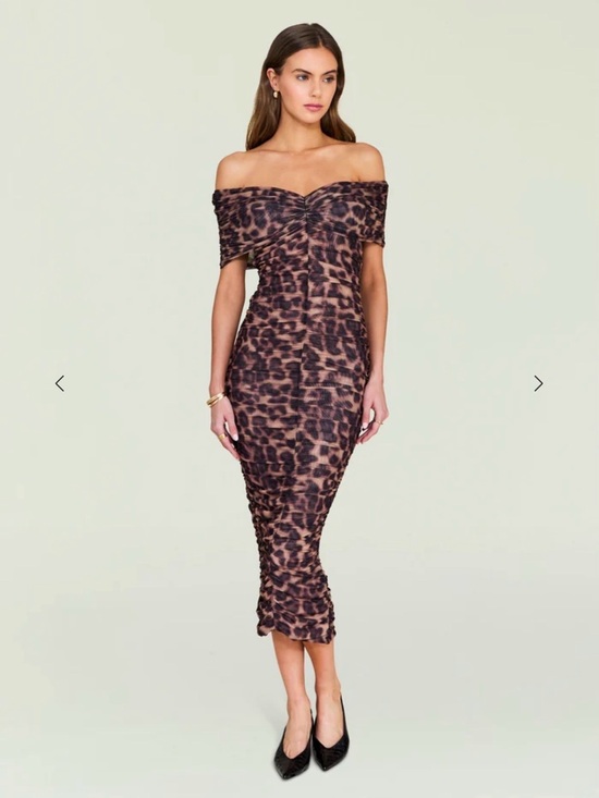 Seroya Dresses & Skirts - GIANINA MESH MIDI DRESS SEROYA SIZE S NWIT